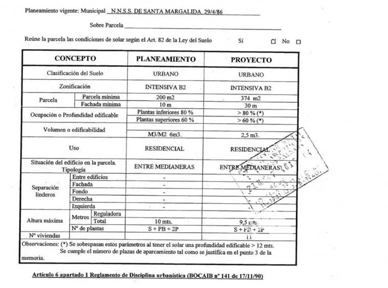 Plot for a multi-family house with 11 apartments for sale in Santa Margalida — photo 9