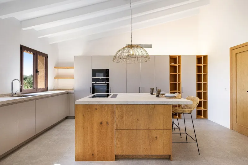 Single-level newly built finca with panoramic views near Santanyí — photo 12