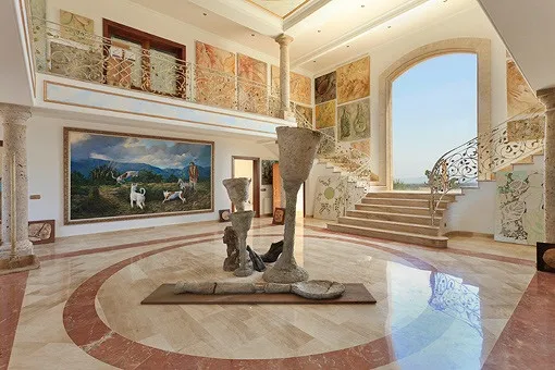 Muro, stately finca with unique 360-degree panoramic view on its own mountain in the north of Mallorca near Muro — photo 7