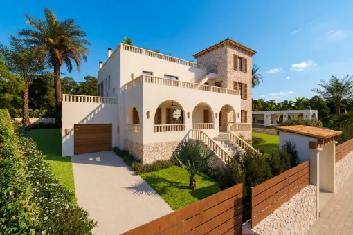 Cala Figuera, designer villa planned in Mediterranean style with pool in Cala Figuera — photo 2