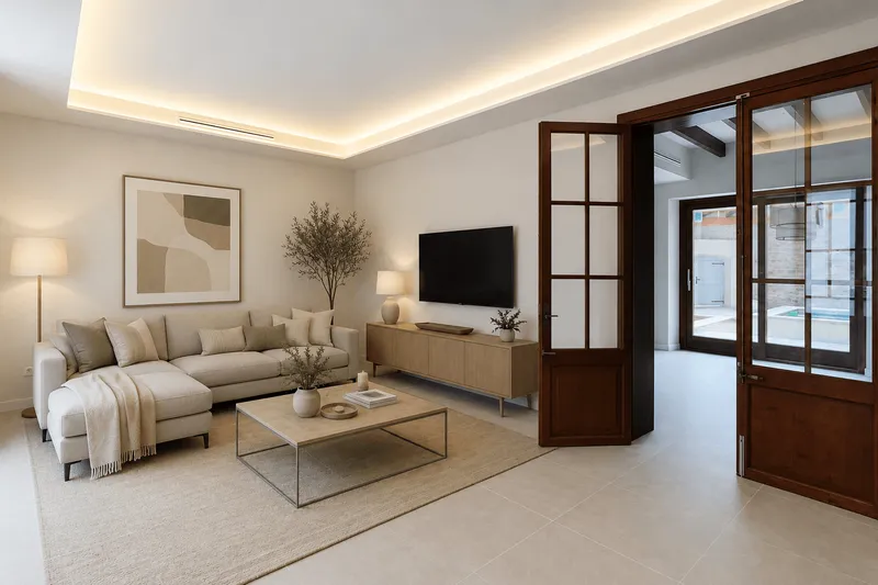 Stylishly renovated village house with idyllic patio and pool — photo 6