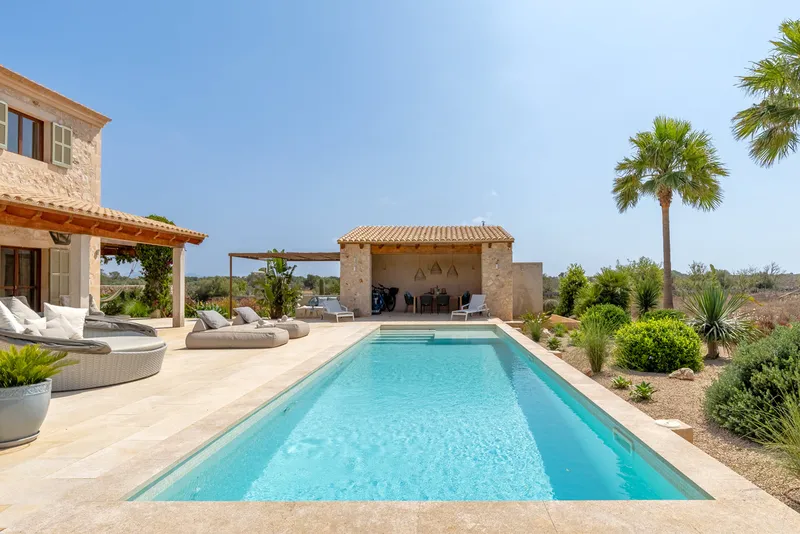 Finca in Santanyi - Newly built natural stone finca for sale in Mallorca — photo 7