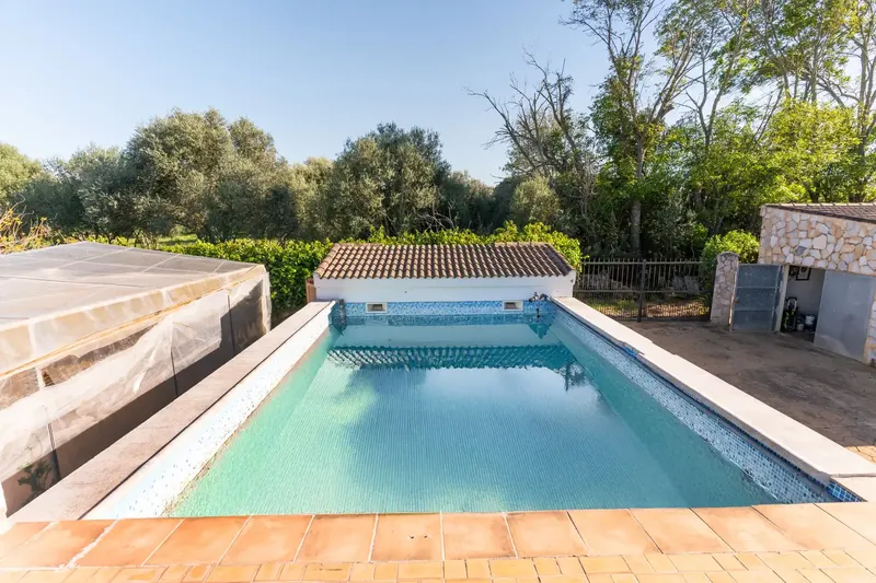 Rustic finca with pool, views and own olive oil production in Santa Eugènia — photo 7