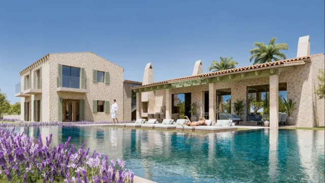 Plot with approved project and license for sale in Binissalem, Central Mallorca — photo 1