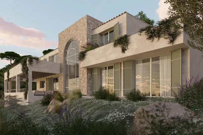Building plot with project for an exclusive designer villa — photo 1