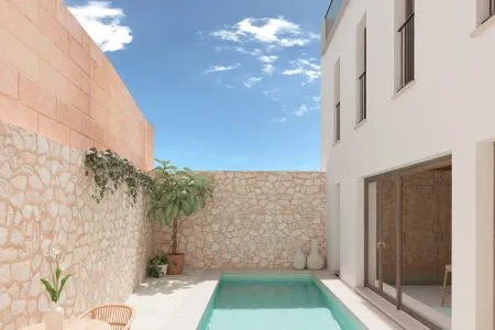 Stylish village house with lift, pool and sun terrace — photo 1