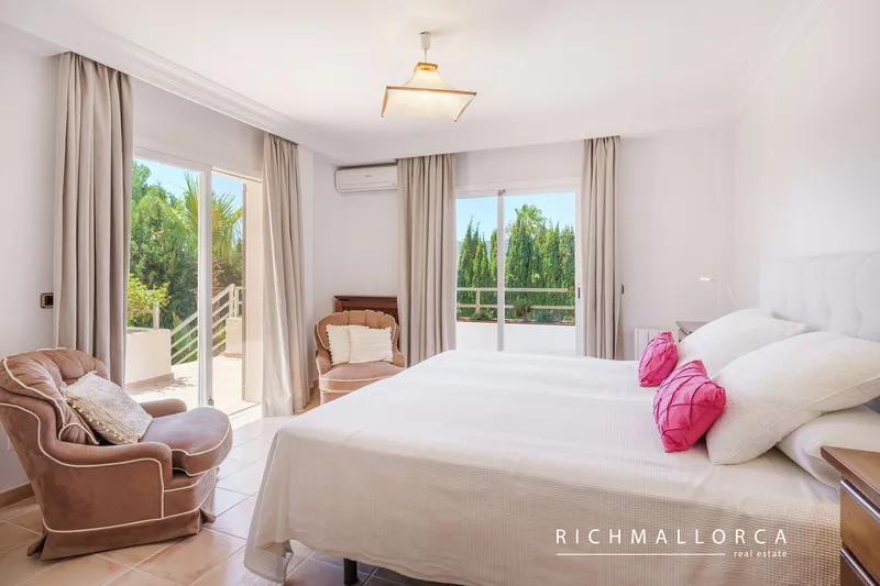 House with golf and mountain views for sale in Son Vida — photo 10