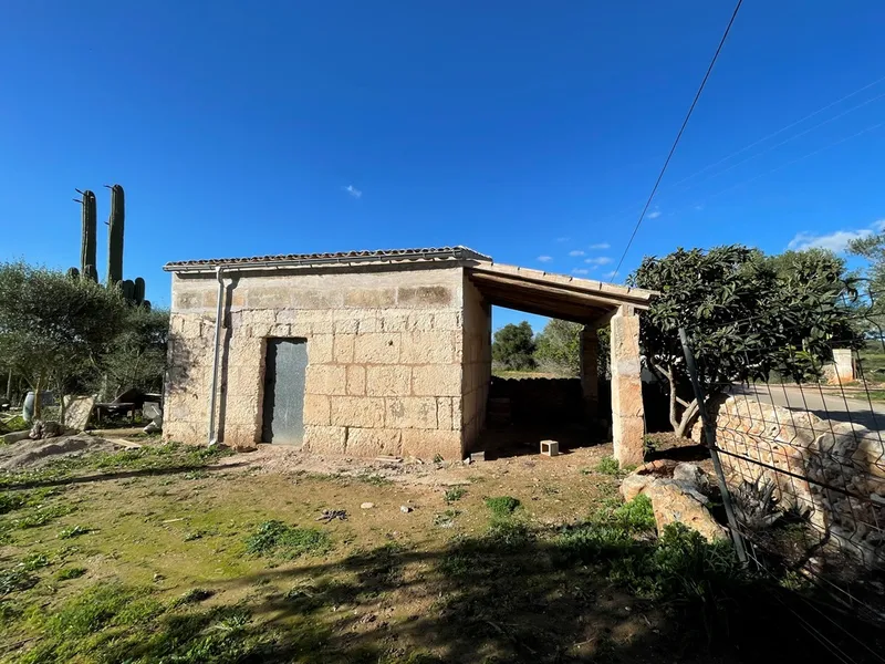 Small rustic finca with land of 20,000 m² for sale with project for a detached house of 225 m² — photo 1