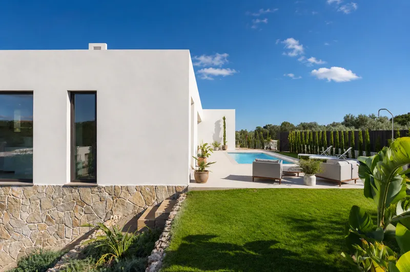 Modern luxury villa with views of the natural park in Cala Murada — photo 8