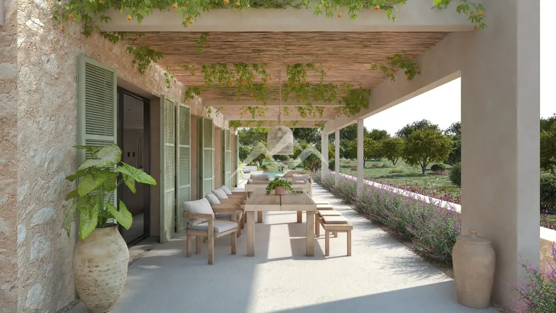 Plot of 42,069 m² with project for house with pool in Manacor — photo 5