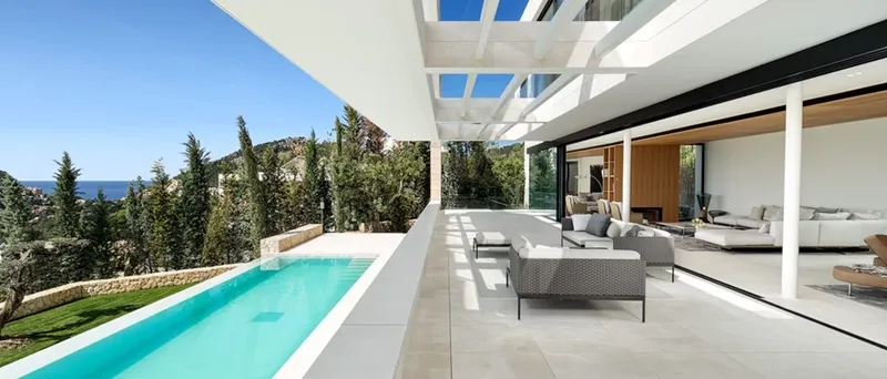 Modern minimalistic high tech luxury Villa Port Andratx — photo 8