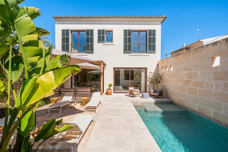 Elegant Townhouse for Sale in Ses Salines with Pool & Sea Views — photo 1