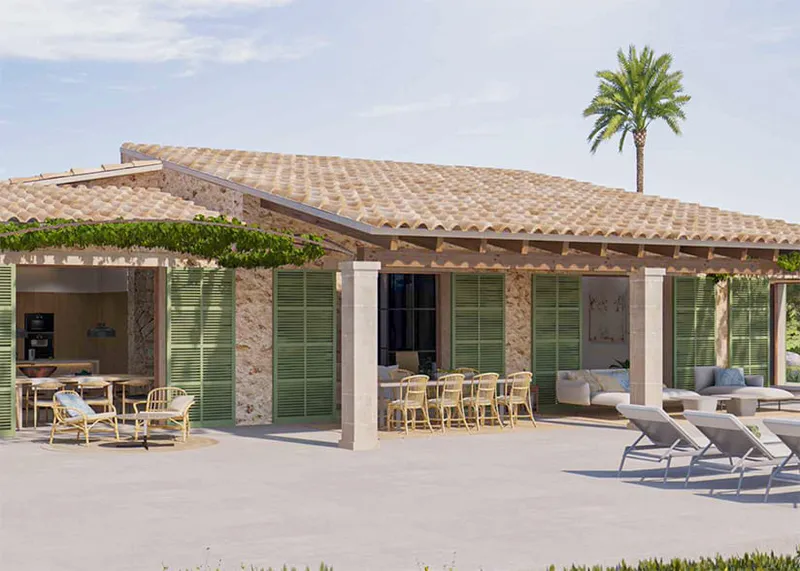 Luxury estate with new villa and vineyards in Sencelles — photo 4