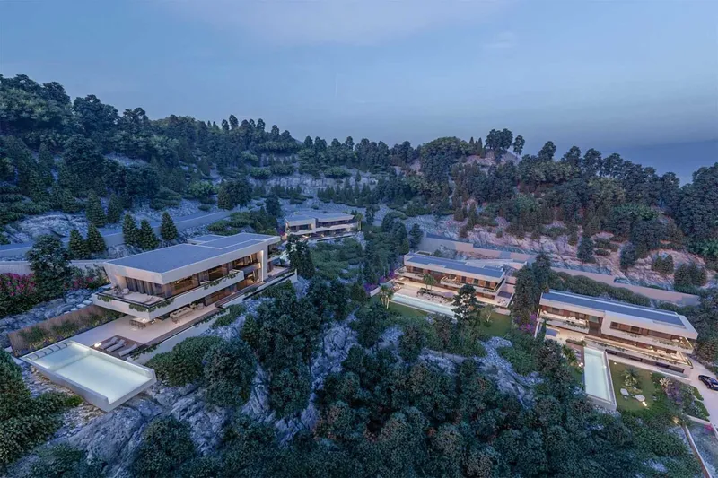 Peaceful building plot with sea views and project for elegant villa in Son Vida — photo 11