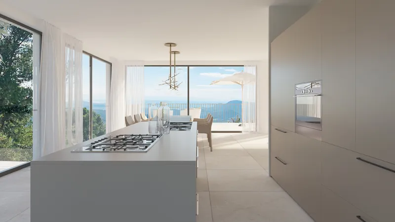 Project! Villa with pool and panoramic sea views in the village of Galilea in the Tramuntana Mountains — photo 5