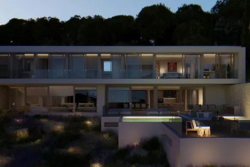 Portals Nous, Exclusive designer chalet with fantastic sea views in Portals Nous — photo 12