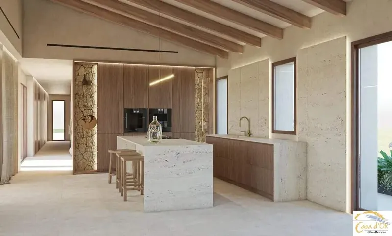 New build finca with 4 bedrooms, terrace, pool & sea views for sale — photo 5