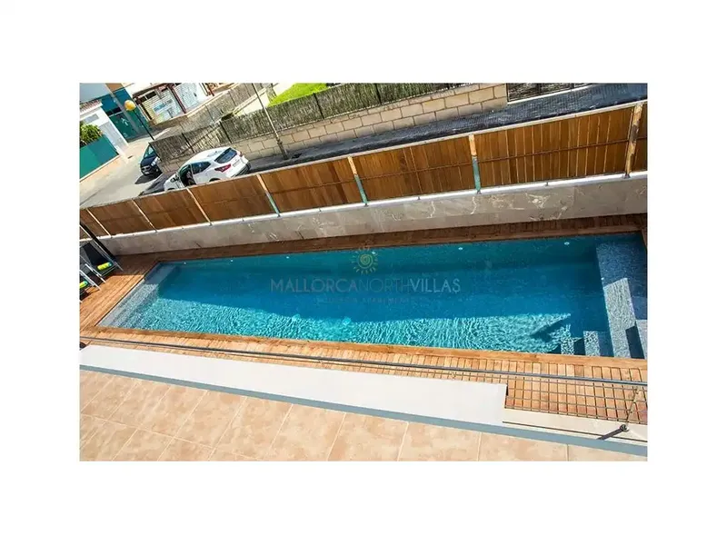 Modern house 150 meters from one of the best beaches in northern Mallorca, a beach with white sand and crystal clear waters, there are beach bars — photo 12