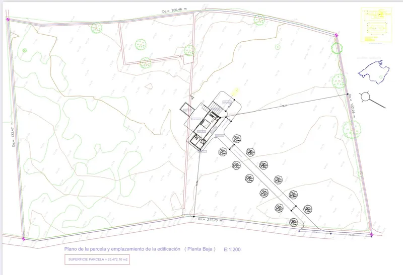 Plot with project and building permit between Campos, Porreres and Felanitx — photo 5