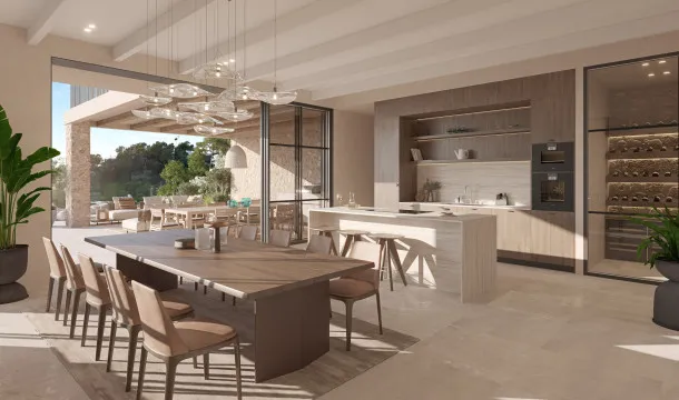 Spectacular villa with sea views in the hills of Costa d'en Blanes — photo 5