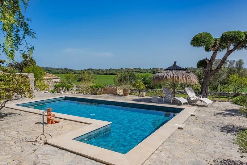 Sant Llorenc des Cardassar excellent condition country property for sale with swimming pool and mountain view — photo 2