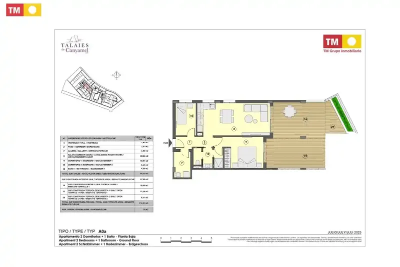 Apartments, penthouses and duplexes with 2 and 3 bedrooms in Canyamel — photo 8