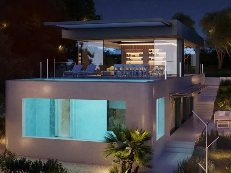 Newly built villa in first sea line — photo 4