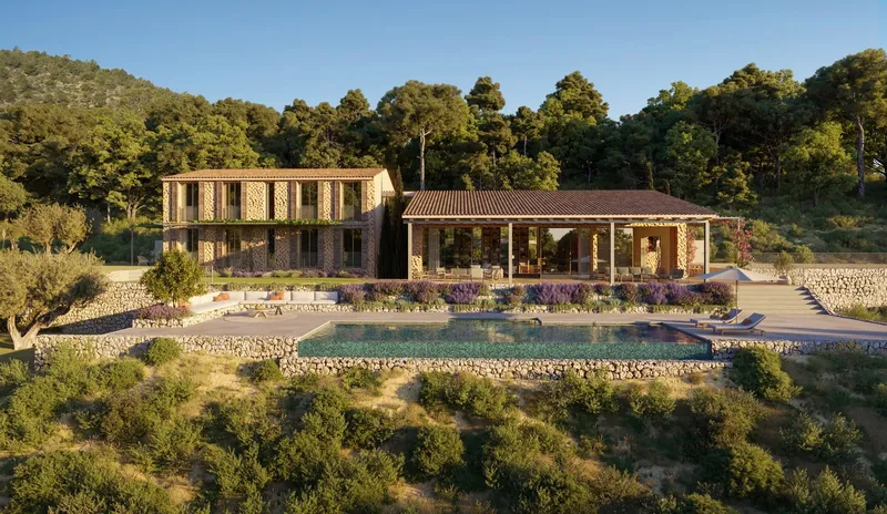 Project! Unique villa of the highest level with pool and magnificent views in Santa Maria — photo 1