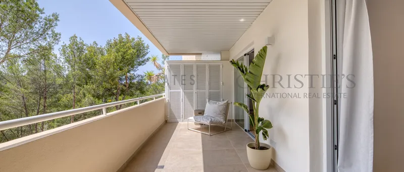Completely renovated penthouse in Bendinat with roof terrace and private pool and sea views — photo 10