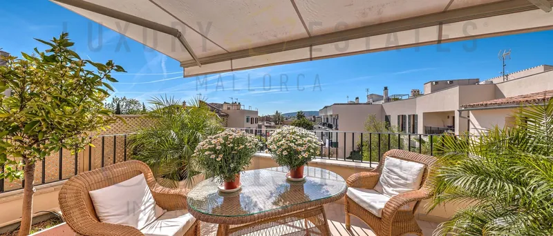 Modern Mediterranean penthouse apartment in Santa Maria in Mallorca — photo 3