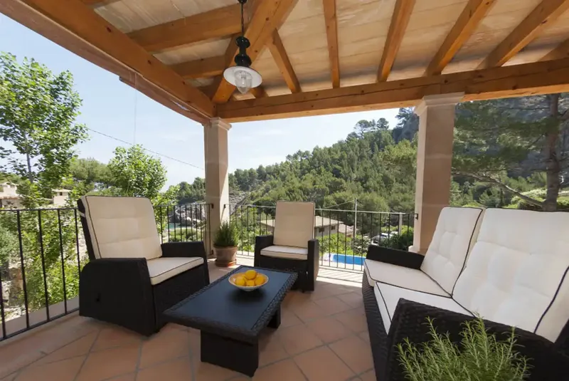 Charming natural stone finca with impressive sea views in a privileged location in Cala Deya — photo 10