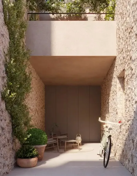 This historic village house is being thoroughly renovated and equipped with modern construction services. The original character of l — photo 7