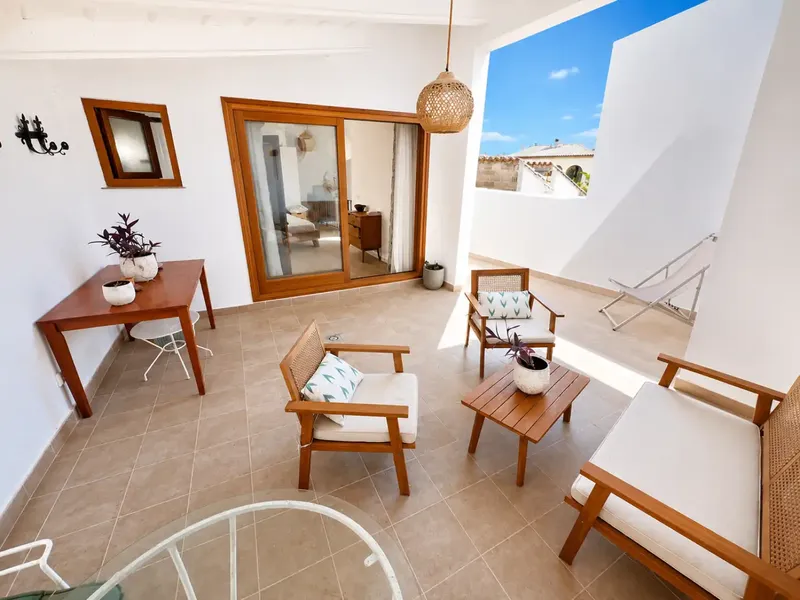 Charming Mallorcan house for rent in the historic center of Pollença, ideal for long stays (11 months), combining — photo 1