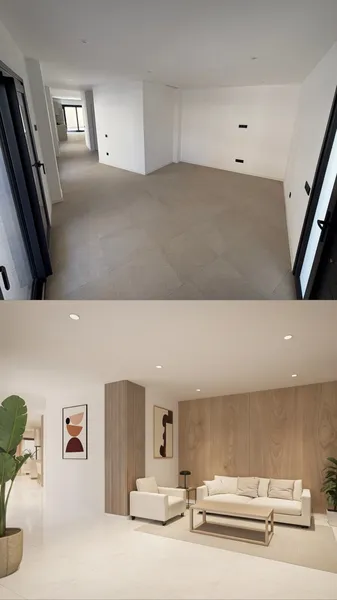 Newly built corner townhouse with garage and roof terrace, located very close to the port of Colonia Sant Jordi — photo 6