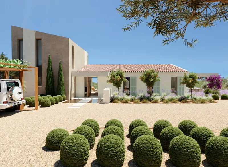 Newly built finca near Ses Salines and Es Trenc with heated infinity pool and advanced technology. — photo 7
