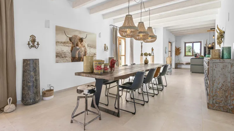 A Stunning Natural Stone Finca Near Ses Salines—Privacy, Panoramic Views, and the Mediterranean Lifestyle — photo 10