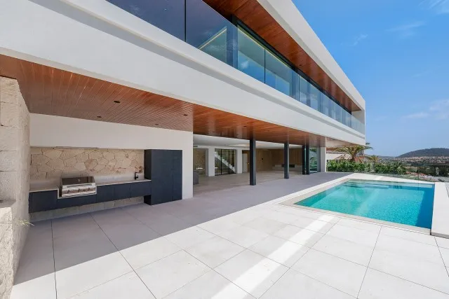 Exquisite villa with panoramic sea views for sale in Santa Ponsa, Southwest Mallorca — photo 11