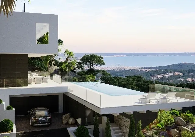 Exclusive, modern villa under construction in the prestigious area of Son Vida in Palma de Mallorca — photo 2