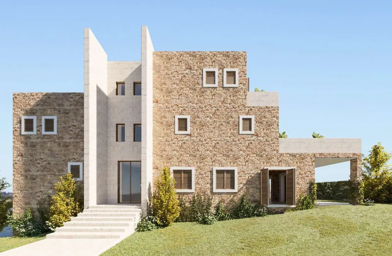 Building plot with an impressive project in Felanitx — photo 1