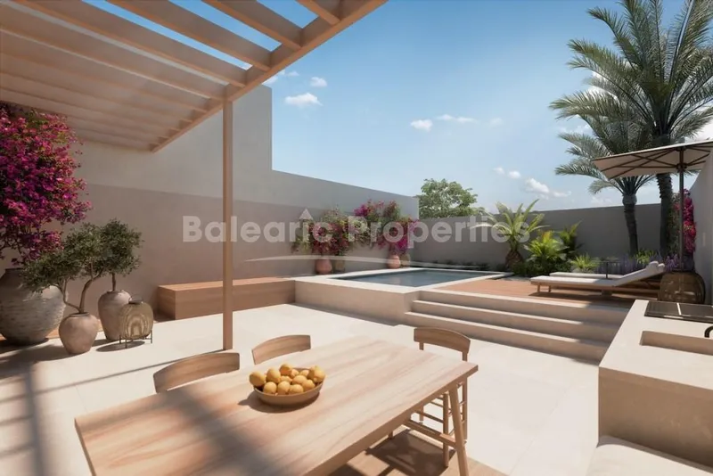 Newly Renovated Village House with Pool for Sale in Ses Salines, Mallorca — photo 2
