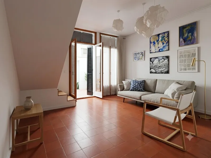 Ground Floor Duplex Exterior in La Lonja-Borne, Palma de Mallorca – Unique Opportunity for €510,000 — photo 1