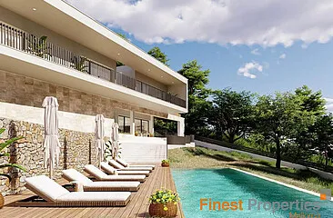 Modern new-build villa with views of the Tramuntana mountains for sale — photo 1