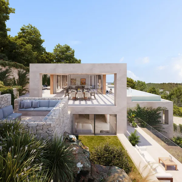 Modern designer villa of new construction with impressive sea views in Son Vida - Marcel Remus Real Estate — photo 3