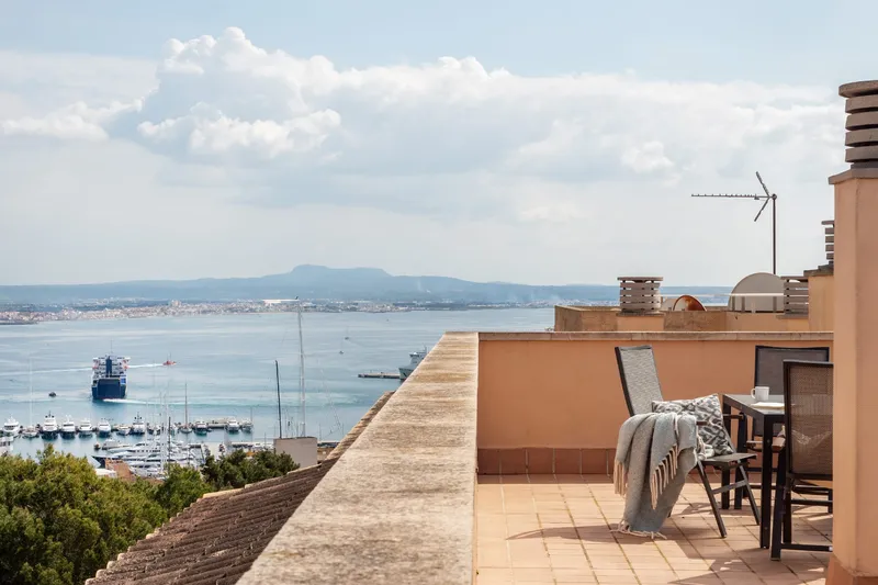 Panoramic sea and bay views penthouse in Bonanova — photo 5