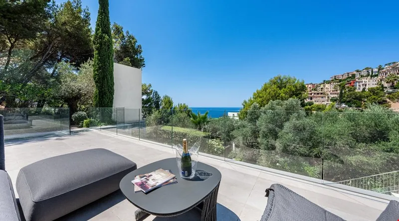 Contemporary coastal sanctuary with infinity pool and gym in Port d’Andratx — photo 2