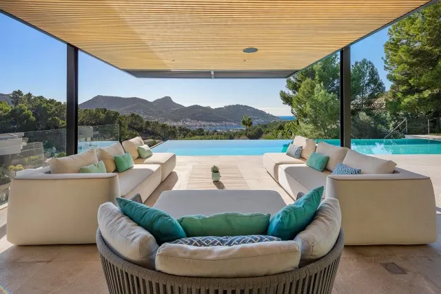 Modern villa with sea views in for sale Port d'Andratx, Southwest Mallorca — photo 2