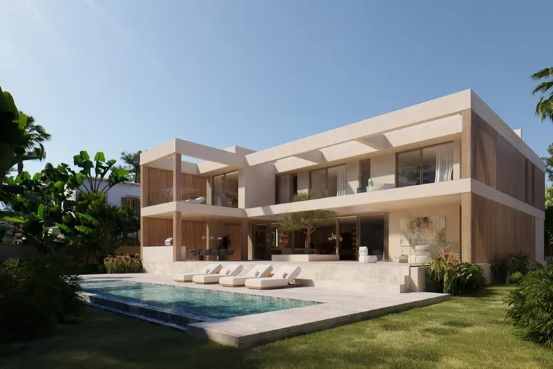 Contemporary five-bedroom architectural villa with private pool in Calvià — photo 1