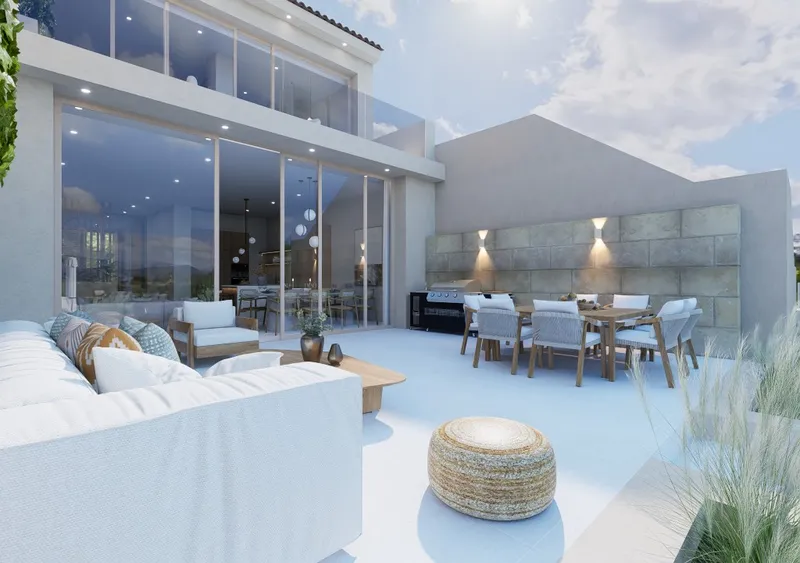 Contemporary style house for sale in Llubi with various terraces and covered terrace — photo 4