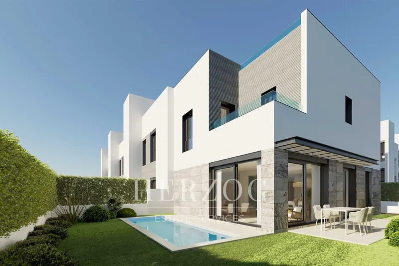 Exclusive terraced house in the south of Mallorca by the sea with pool – contemporary design — photo 3