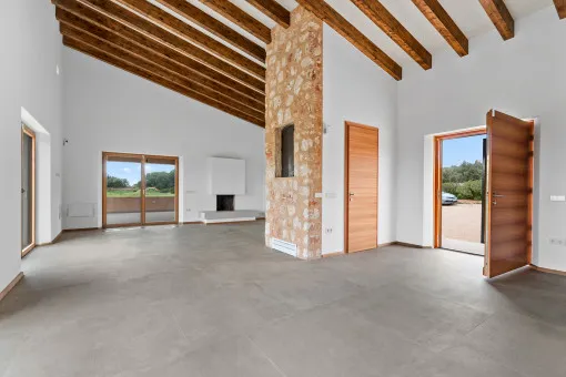 Campos: New-build finca with natural stone facade and pool in a quiet location between Campos and Es Trenc — photo 10
